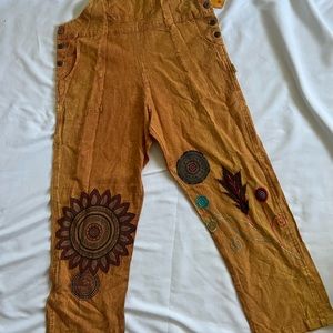 NWT Boho Overalls